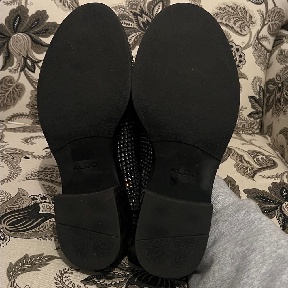 Aldo Rhinestone Loafers - Picture 5 of 6